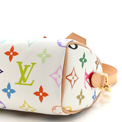 Louis Vuitton LV X TM Monogram Multicolor Nano Speedy White 9 of 10