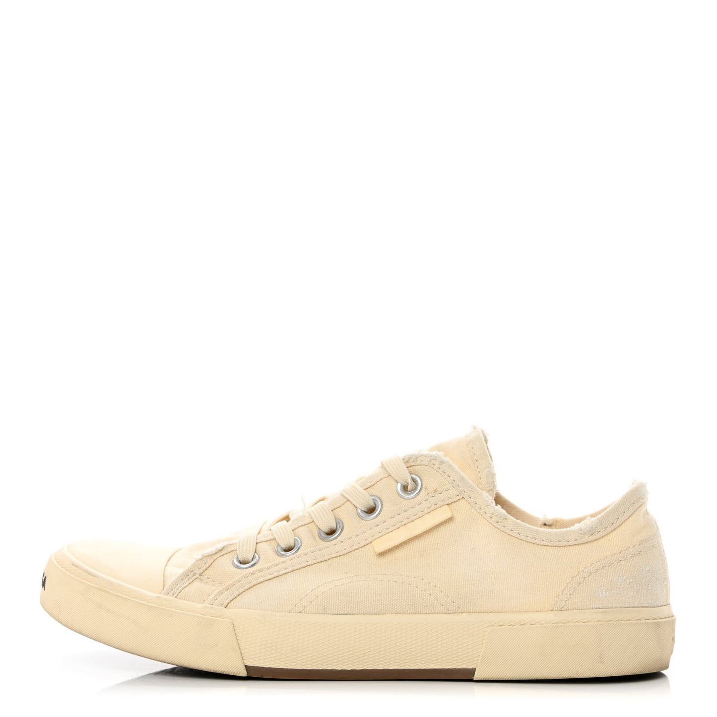 Canvas Womens Paris Sneakers 39 White