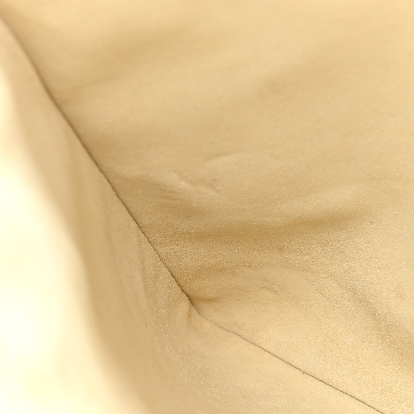 Lambskin Soft Trio Zipped Bag Vanilla