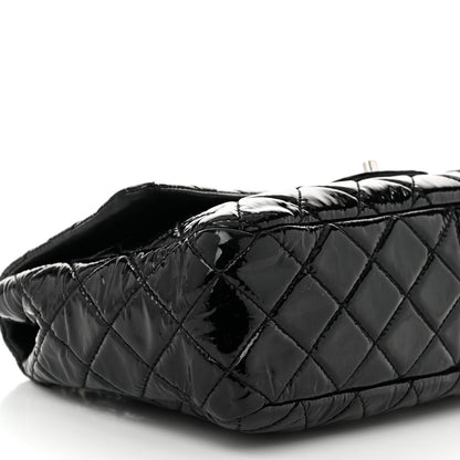 Chanel Patent Quilted Jumbo Single Flap Black 9 of 11