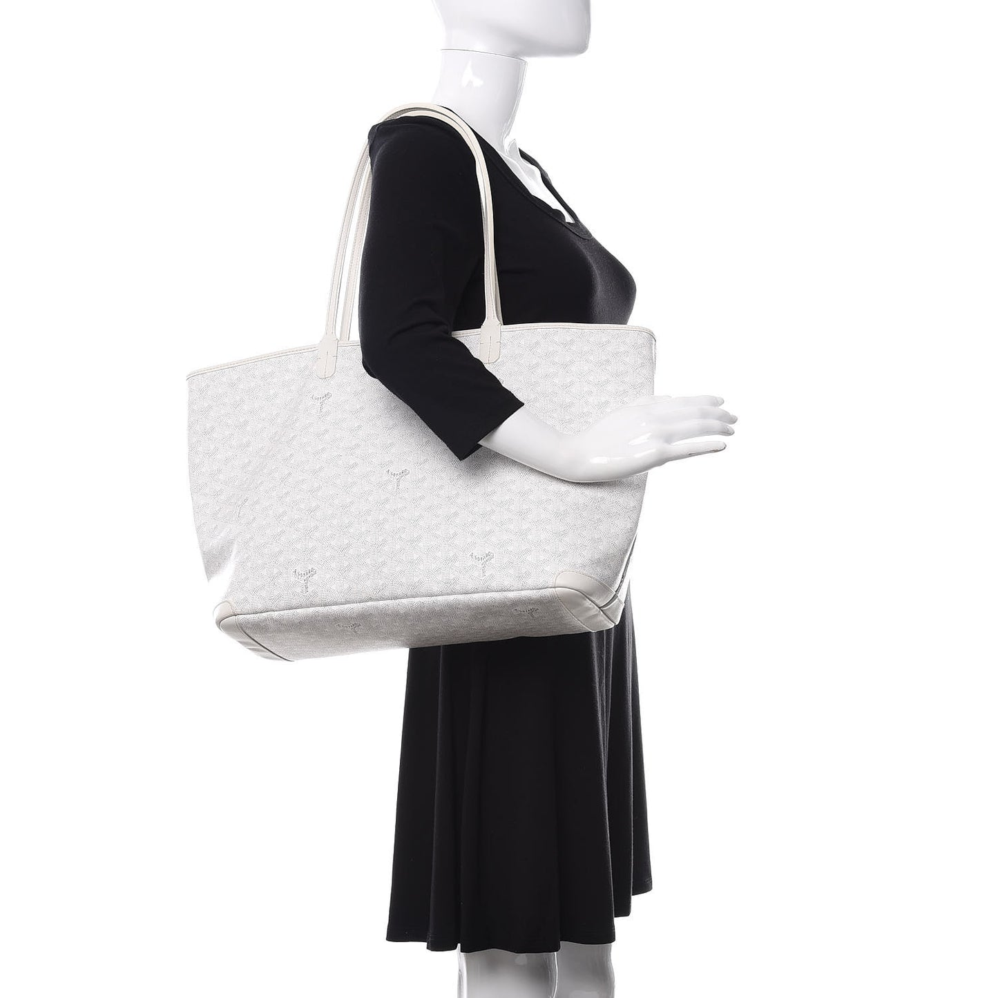 Goyardine Artois MM White