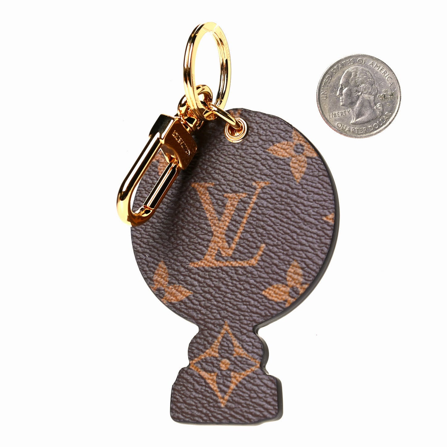 Monogram 2019 Christmas Animation Shanghai Bag Charm Key Ring