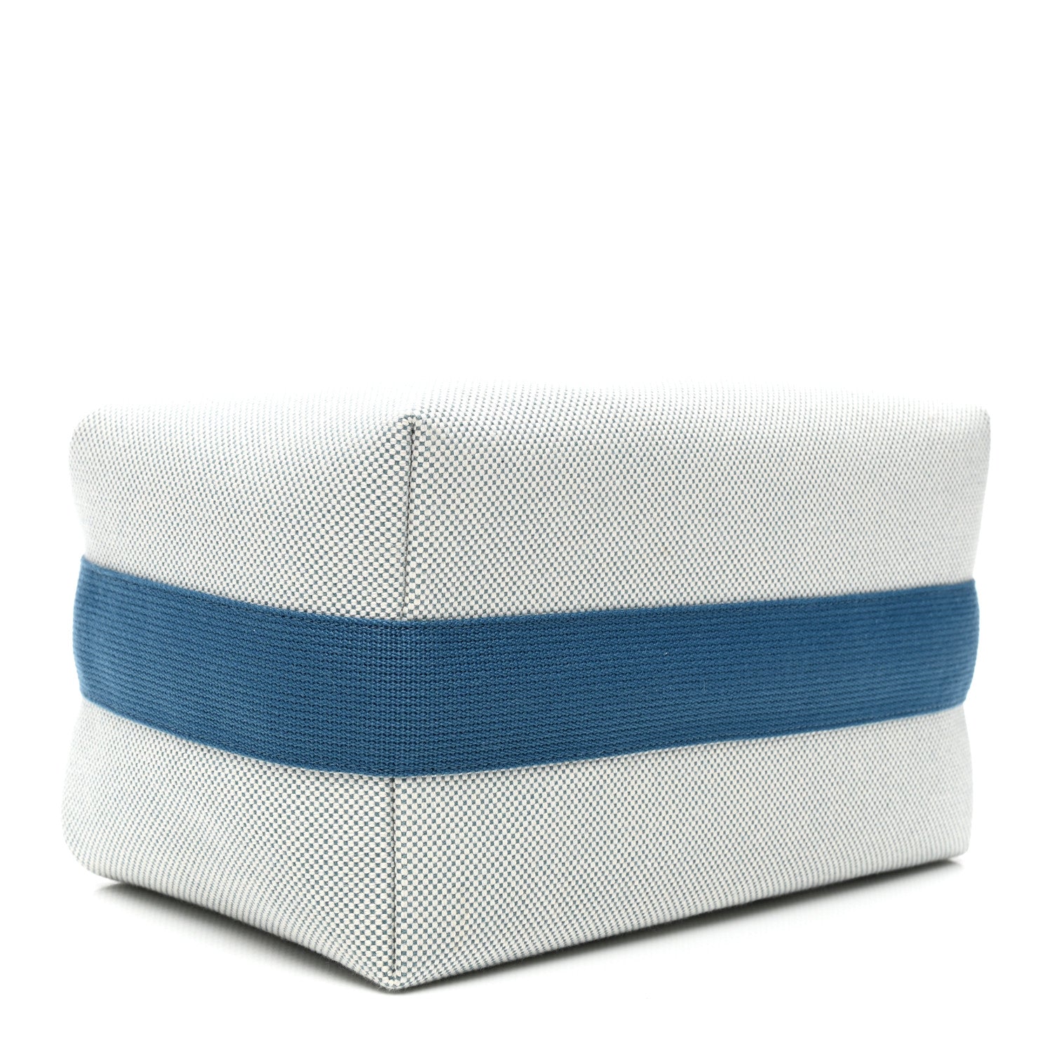 Hermes Canvas Large Bride-A-Brac Cabriole Case Bleu Nattier 4 of 7