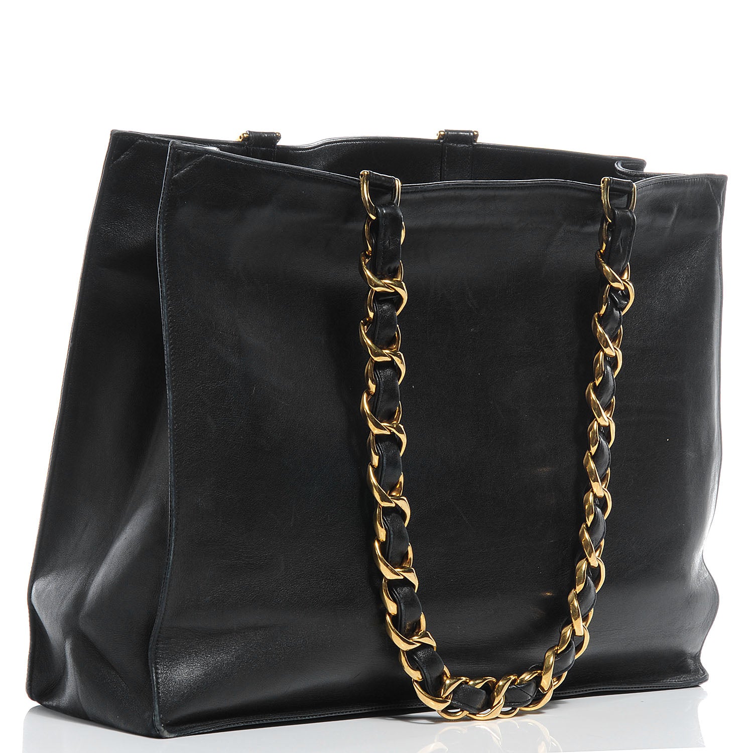 Chanel Lambskin Jumbo Shoulder Bag Black 3 of 8