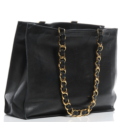 Chanel Lambskin Jumbo Shoulder Bag Black 3 of 8