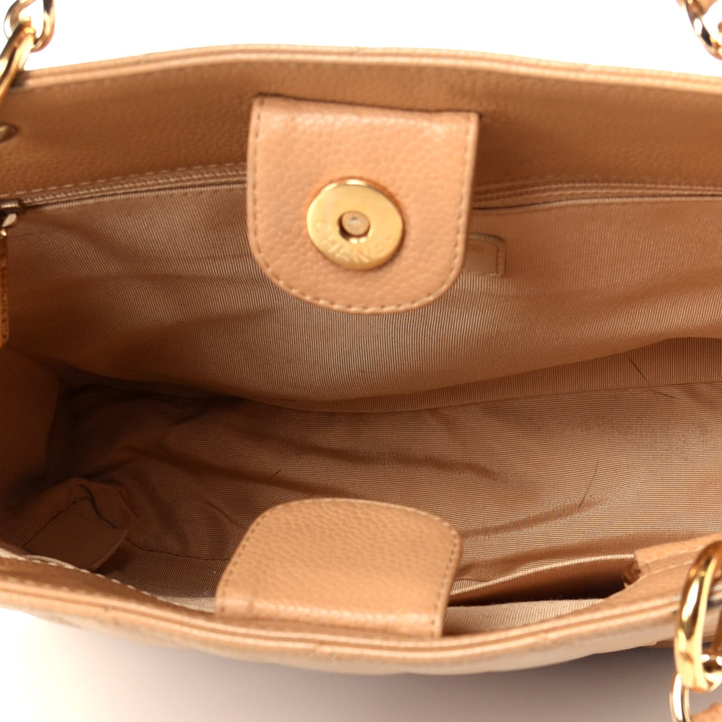 Calfskin Matelasse Small GG Marmont Chain Shoulder Bag White
