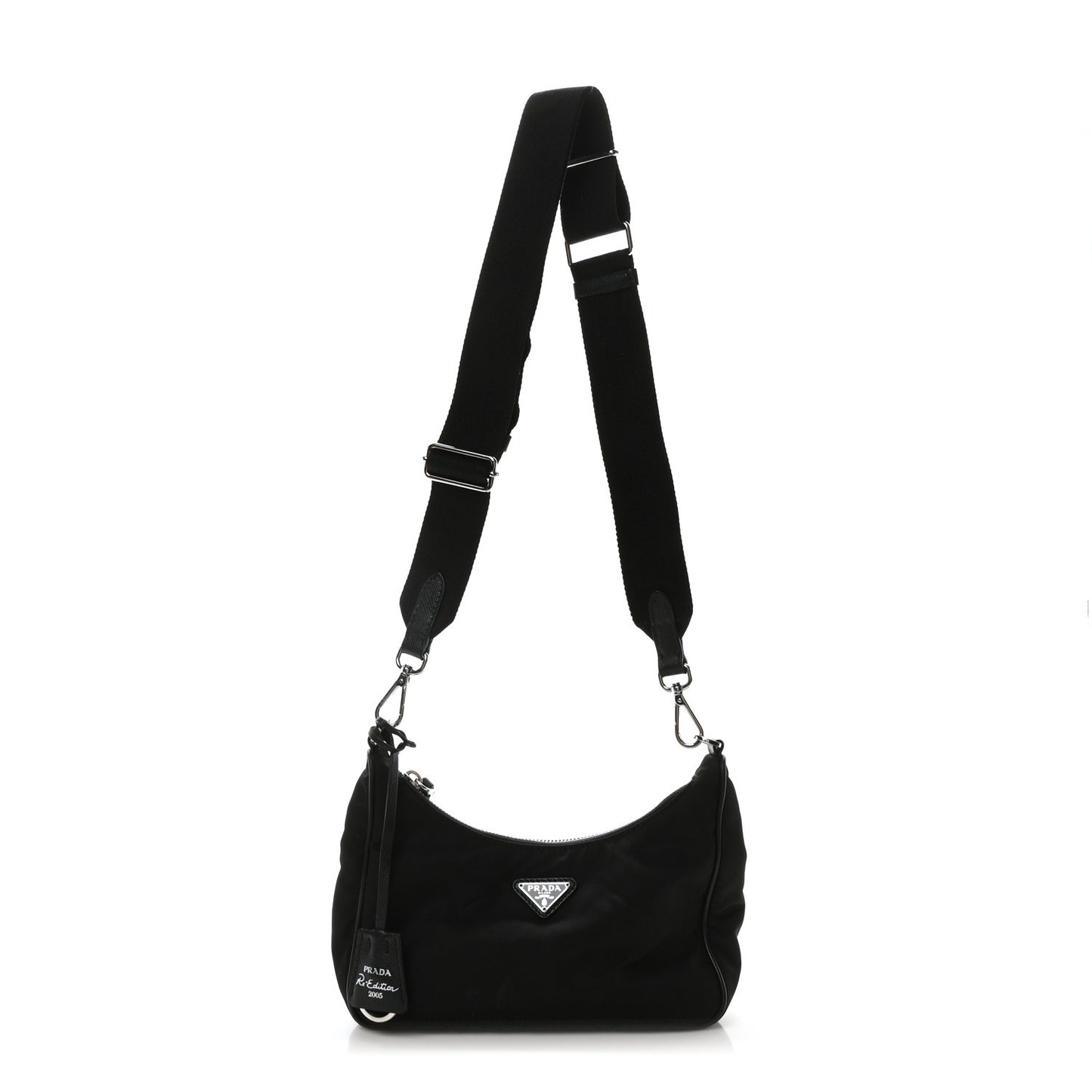 Nylon Re-Edition 2005 Shoulder Bag Black