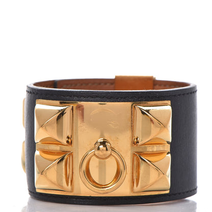 Hermes Chamonix Collier De Chien CDC Bracelet S Black 3 of 8