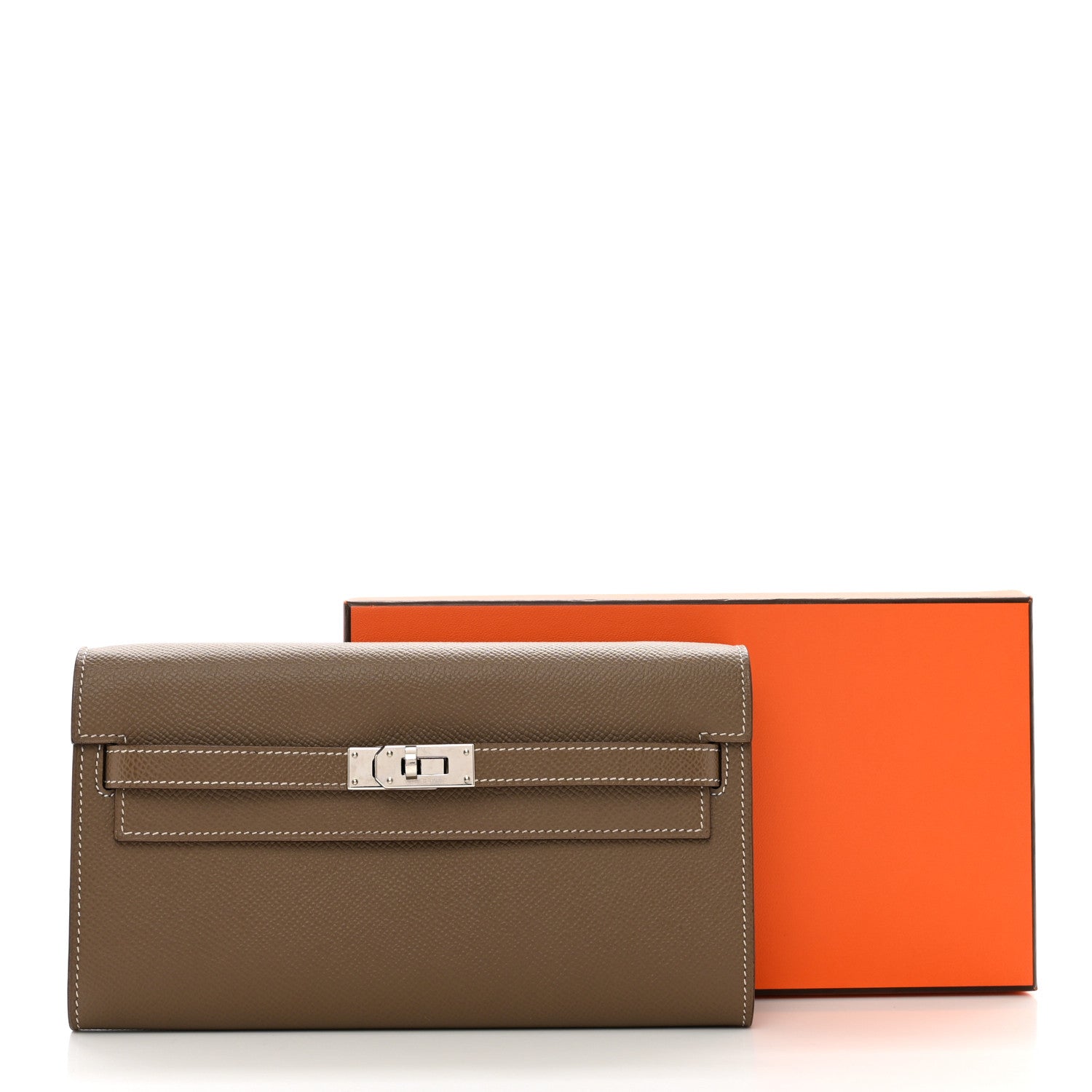 Hermes Epsom Kelly Wallet To Go Etoupe 10 of 10