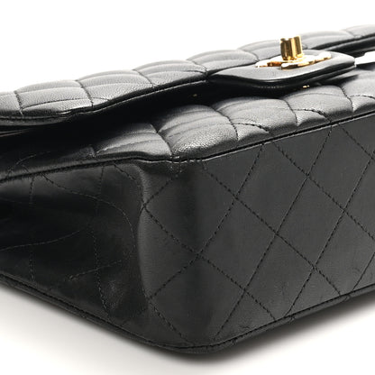 Chanel Lambskin Quilted Small Double Flap Black 9 of 10