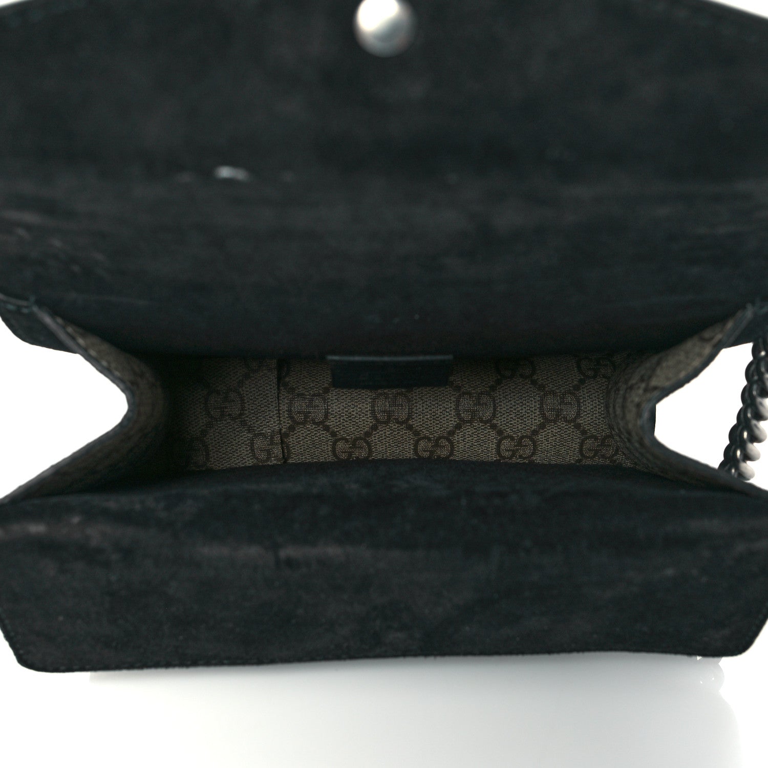 Gucci GG Supreme Monogram Mini Dionysus Shoulder Bag Black 5 of 11