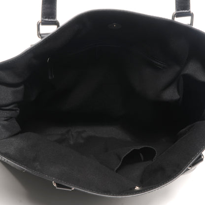 Gucci Horsebit Embossed Full Moon Tote Black 5 of 7