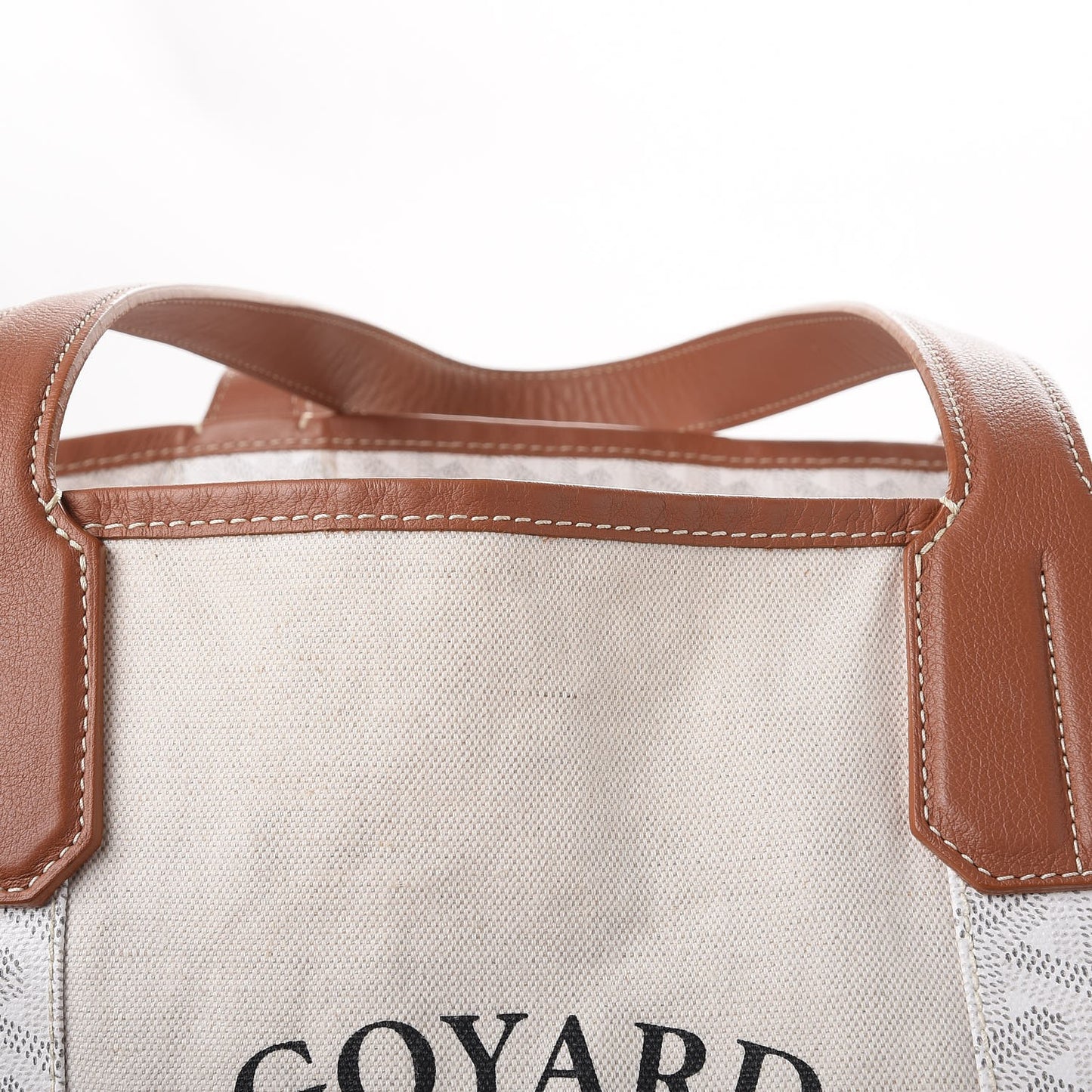 Goyardine Reversible Belharra White