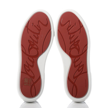 Christian Louboutin Calfskin Womens Arkenspeed Sneakers 39 White Multi 5 of 8