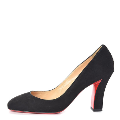 Christian Louboutin ; Veau Velours Viva 85 Pumps 36 Black 1 of 7
