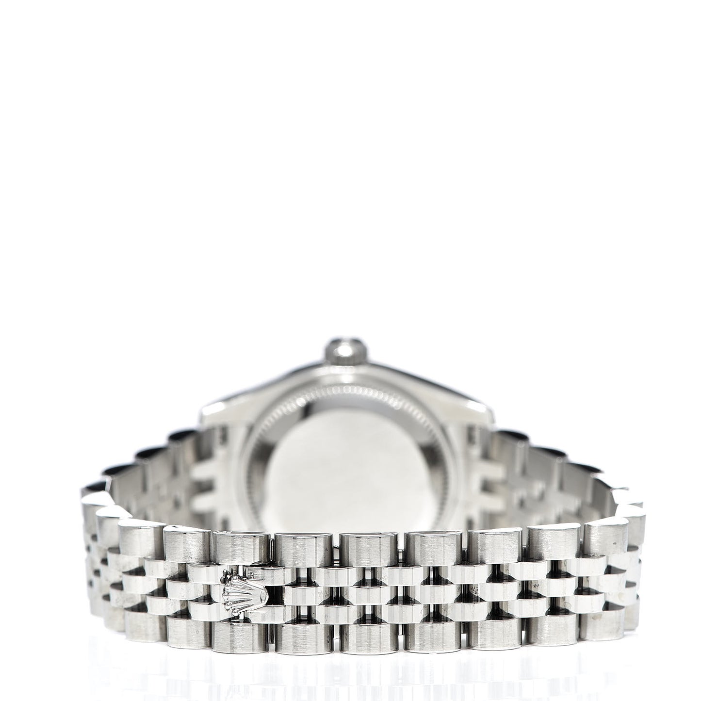Stainless Steel 18K White Gold Diamond 26mm Oyster Perpetual Datejust Watch Silver 179174