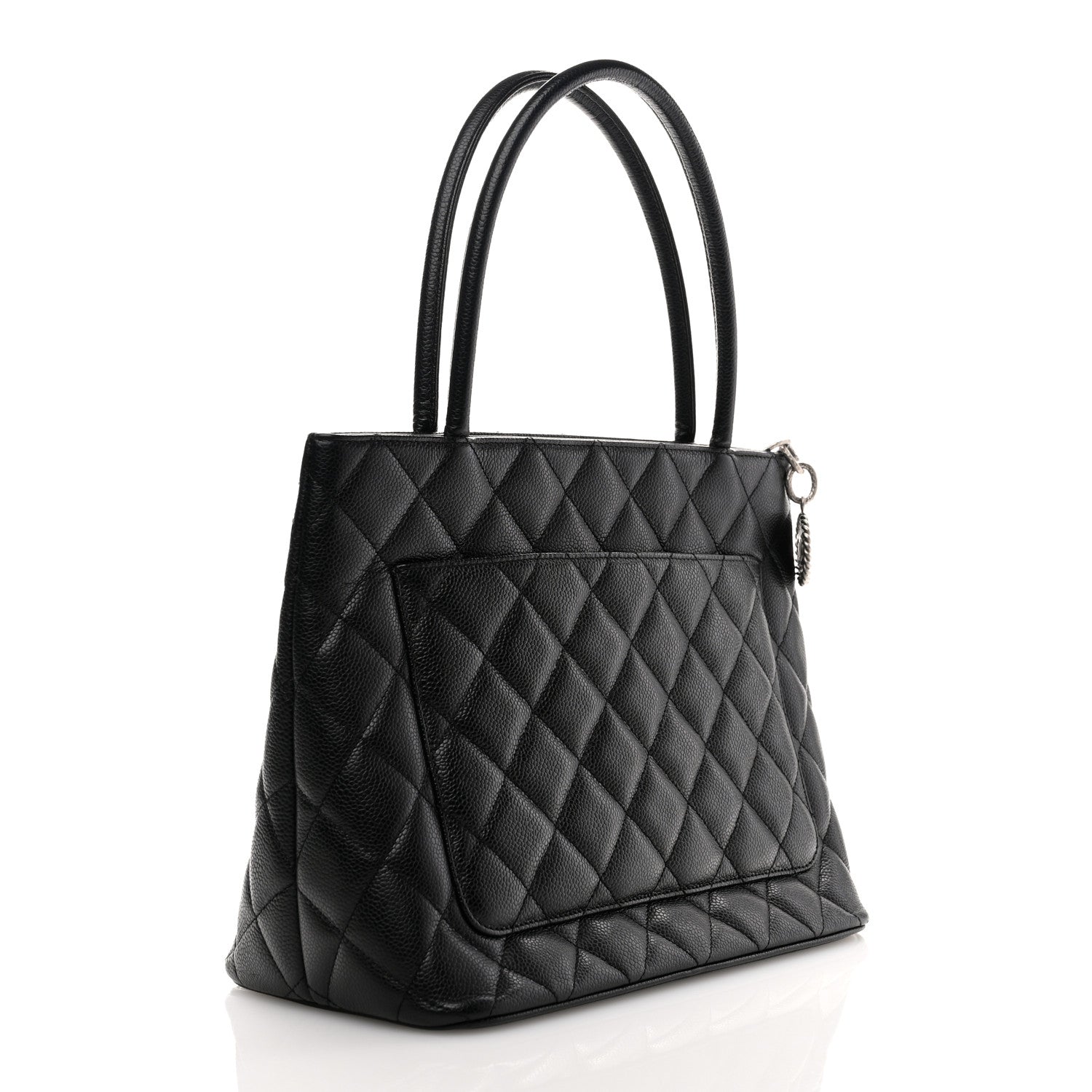 Chanel Caviar Quilted Medallion Tote Black 2 of 11