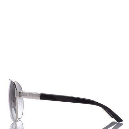 Prada Gradient Aviator Sunglasses SPR 59N Black 3 of 17
