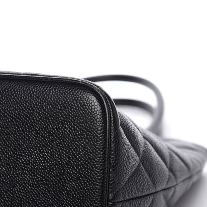 Chanel Caviar Quilted Medallion Tote Black 10 of 15