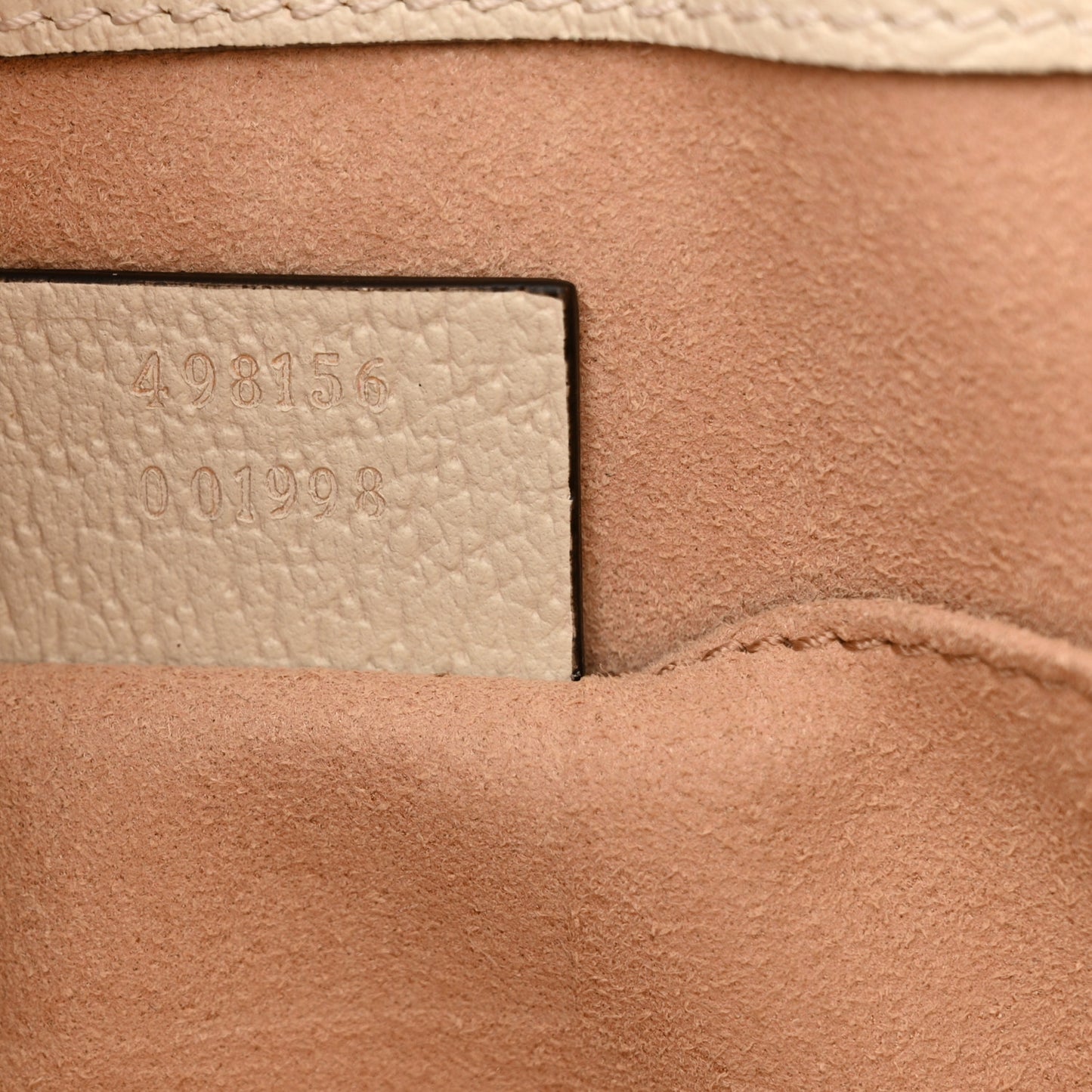 GG Supreme Monogram Flora Textured Calfskin Small Padlock Tote Beige Ebony Multicolor Mystic White