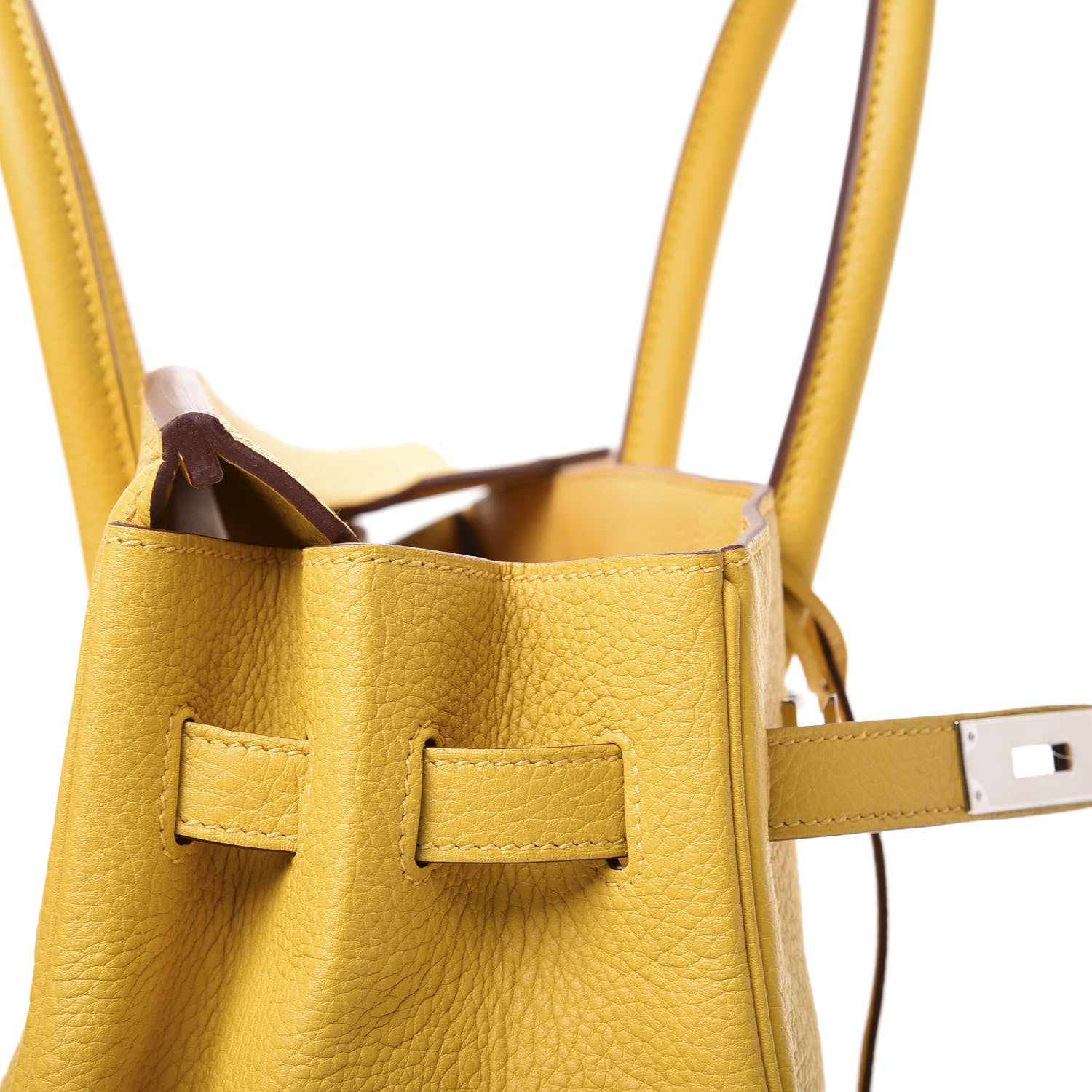 Hermes Taurillon Clemence Birkin 35 Soleil 13 of 32