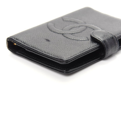 Chanel Caviar Timeless CC Ring Agenda Planner Black 9 of 10
