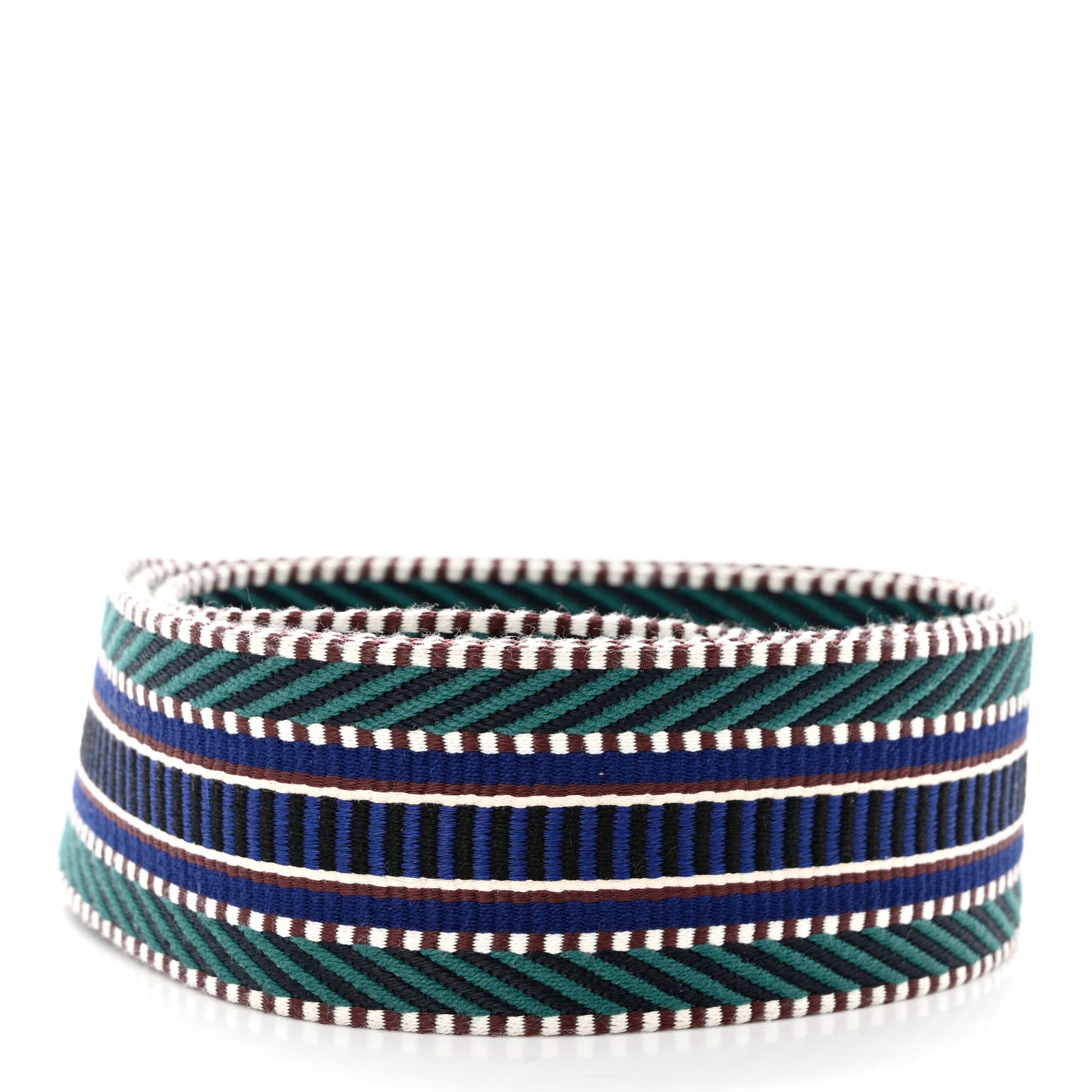 Toile Swift 50mm Sangle Cavale Shoulder Strap Malachite Bleu Electrique Black
