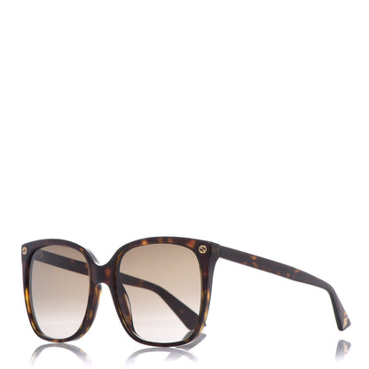 Gucci GG Sunglasses GG0022/S Tortoise 1 of 8