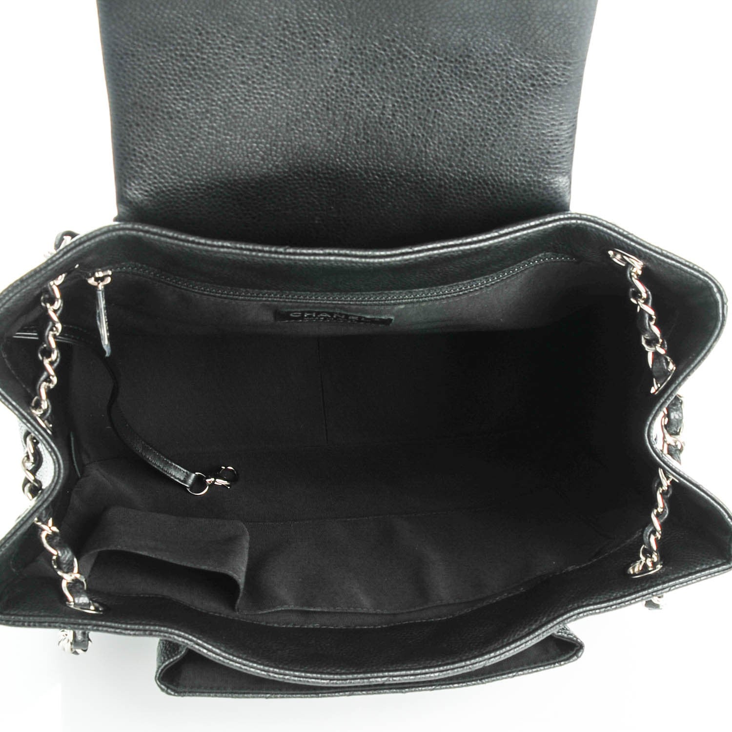 Chanel Caviar Quilted Flap Tote Black 5 of 8