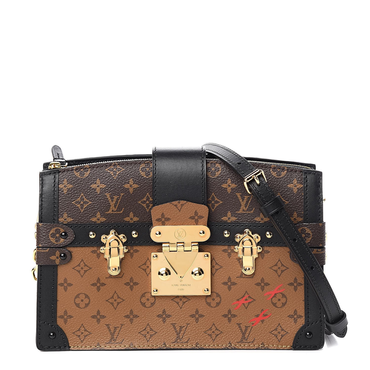 Louis Vuitton Reverse Monogram Trunk Clutch 1 of 12