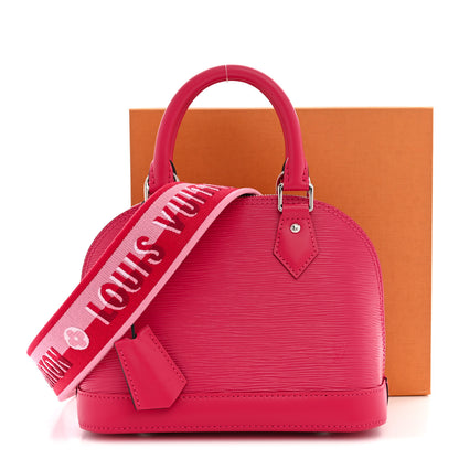 Louis Vuitton Epi Jacquard Alma BB Rose Pondicherry 10 of 10