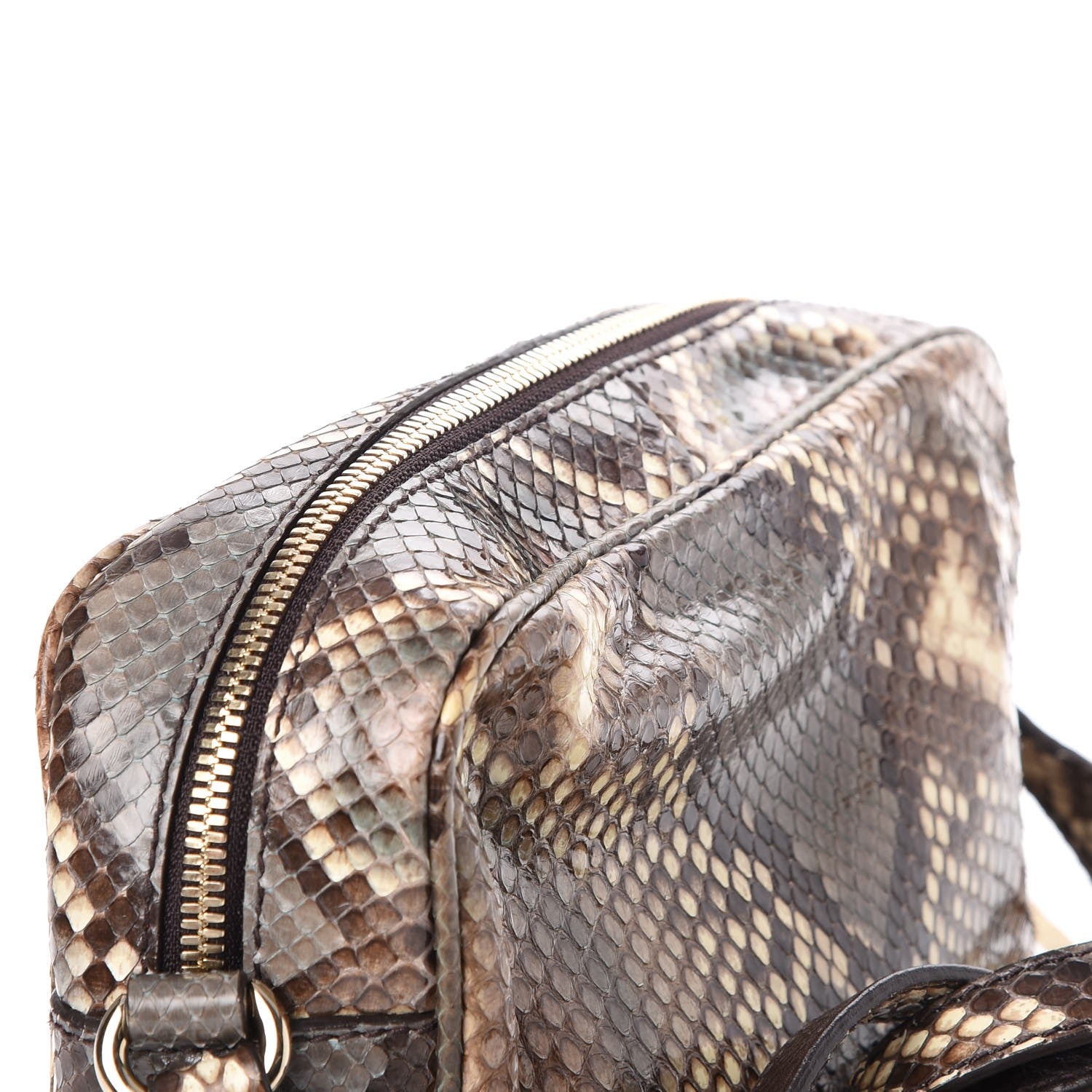 Gucci Python Small Soho Disco Bag Natural 13 of 15