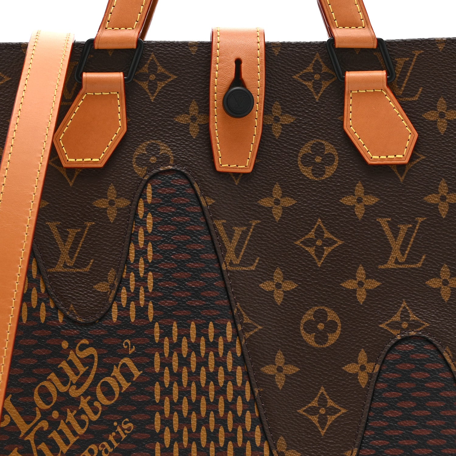 Louis Vuitton x NIGO Giant Damier Ebene Monogram Mini Tote 7 of 9