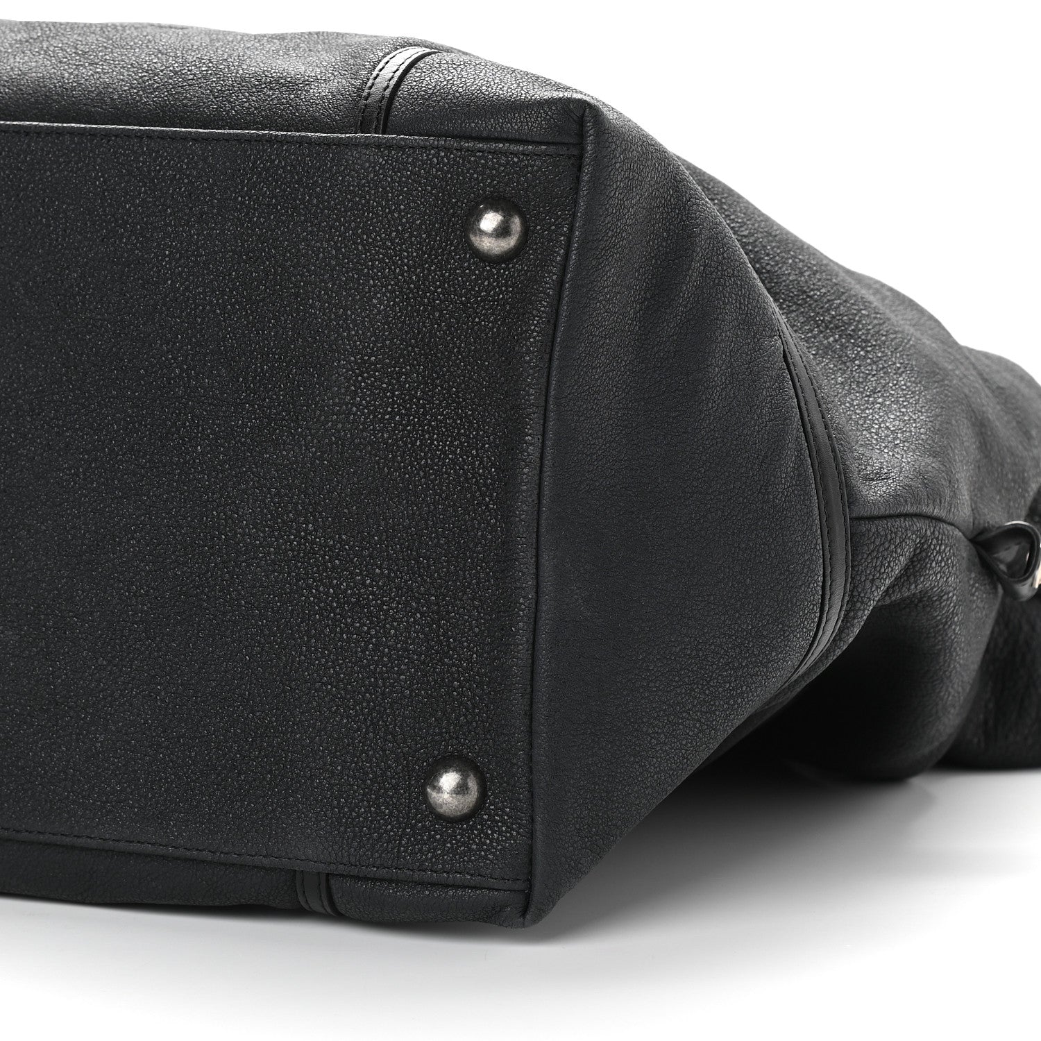 Chanel Washed Calfskin Tote Black 15 of 18