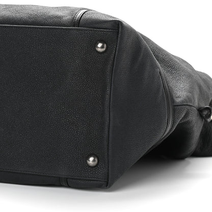 Chanel Washed Calfskin Tote Black 15 of 18