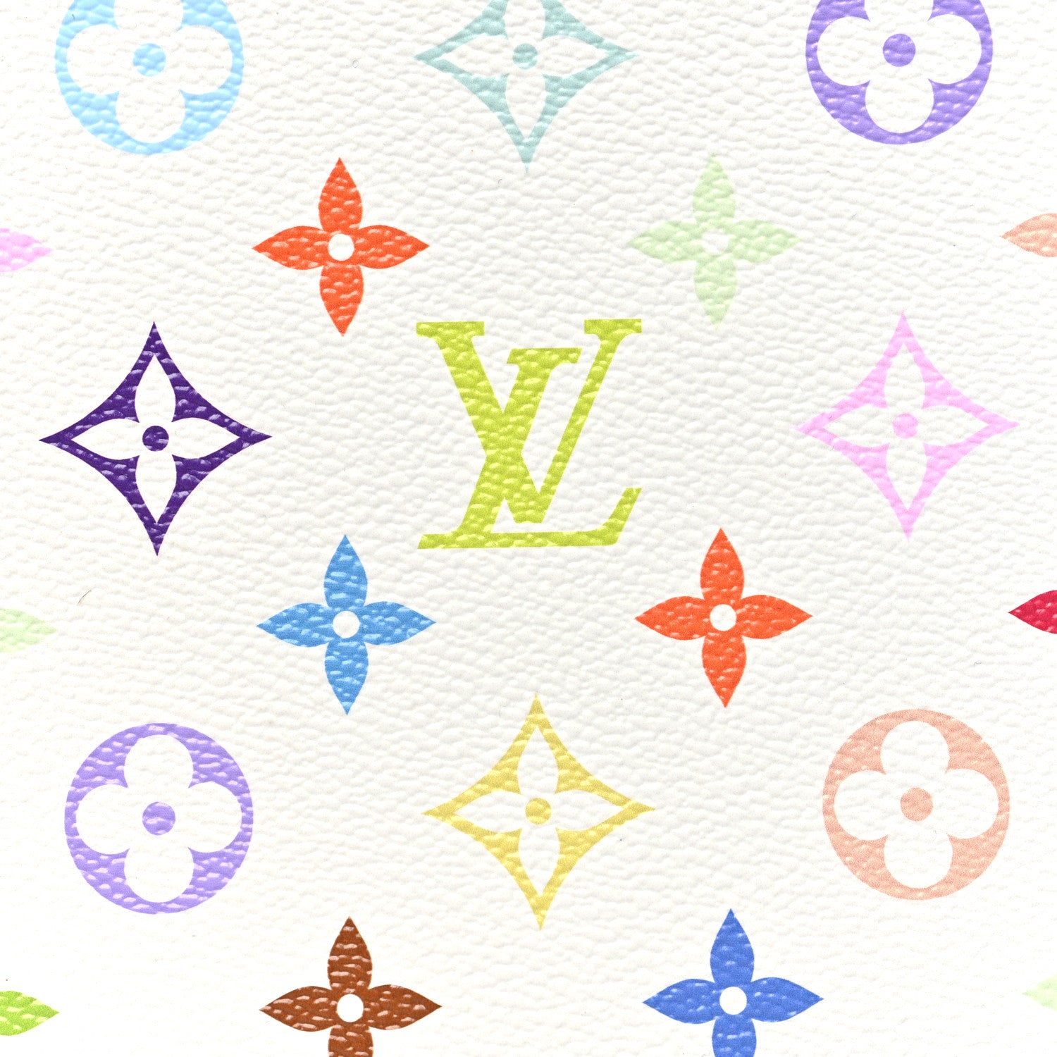 Louis Vuitton X TM Monogram Multicolor Toiletry Pouch 19 White 7 of 8