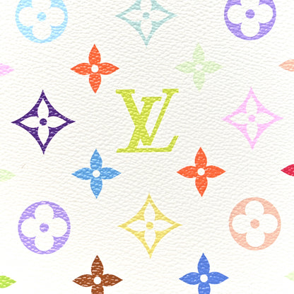 Louis Vuitton X TM Monogram Multicolor Toiletry Pouch 19 White 7 of 8