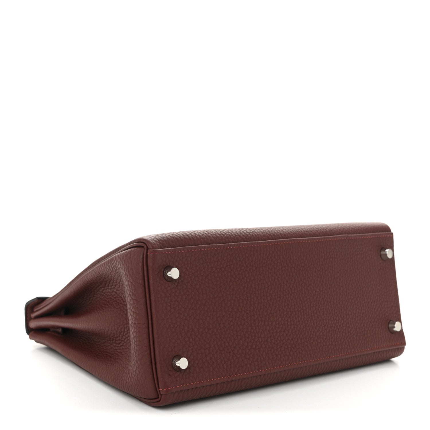 Hermes Togo Kelly Retourne 28 Rouge H 4 of 11
