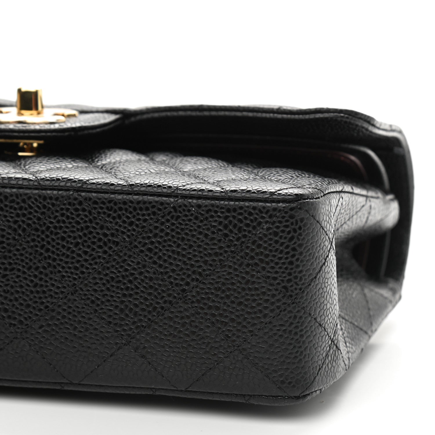 Chanel Caviar Quilted Small Double Flap Black 9 of 9