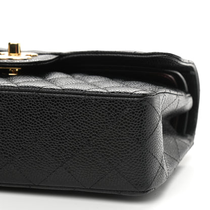 Chanel Caviar Quilted Small Double Flap Black 9 of 9