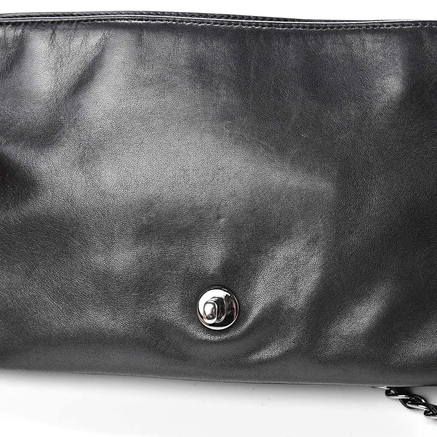 Chanel Lambskin Tweed Large Camellia Petals Flap Black 10 of 11