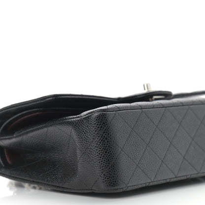 Chanel Caviar Quilted Medium Double Flap Black 5 of 9