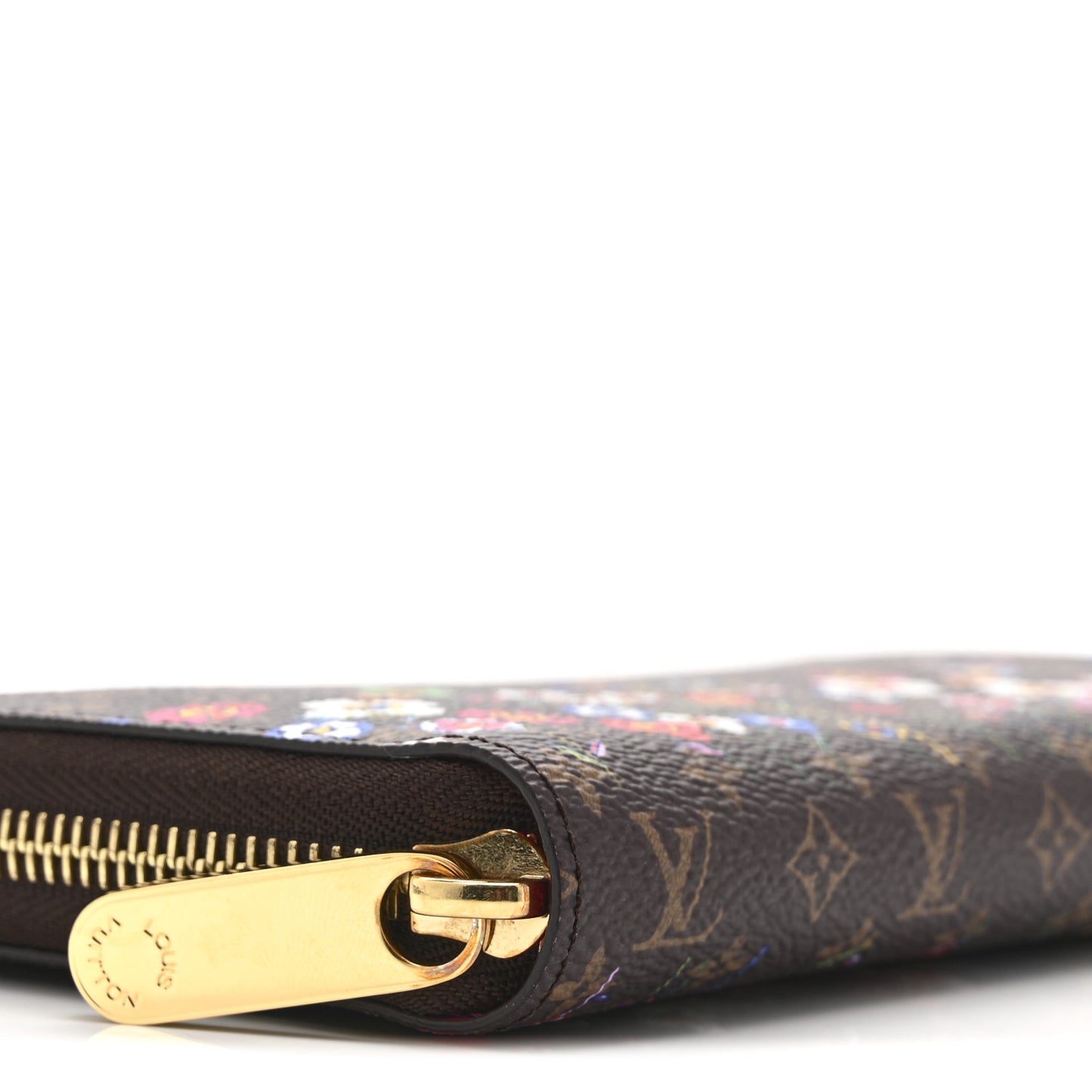 LV X TM Monogram Flowers Zippy Wallet
