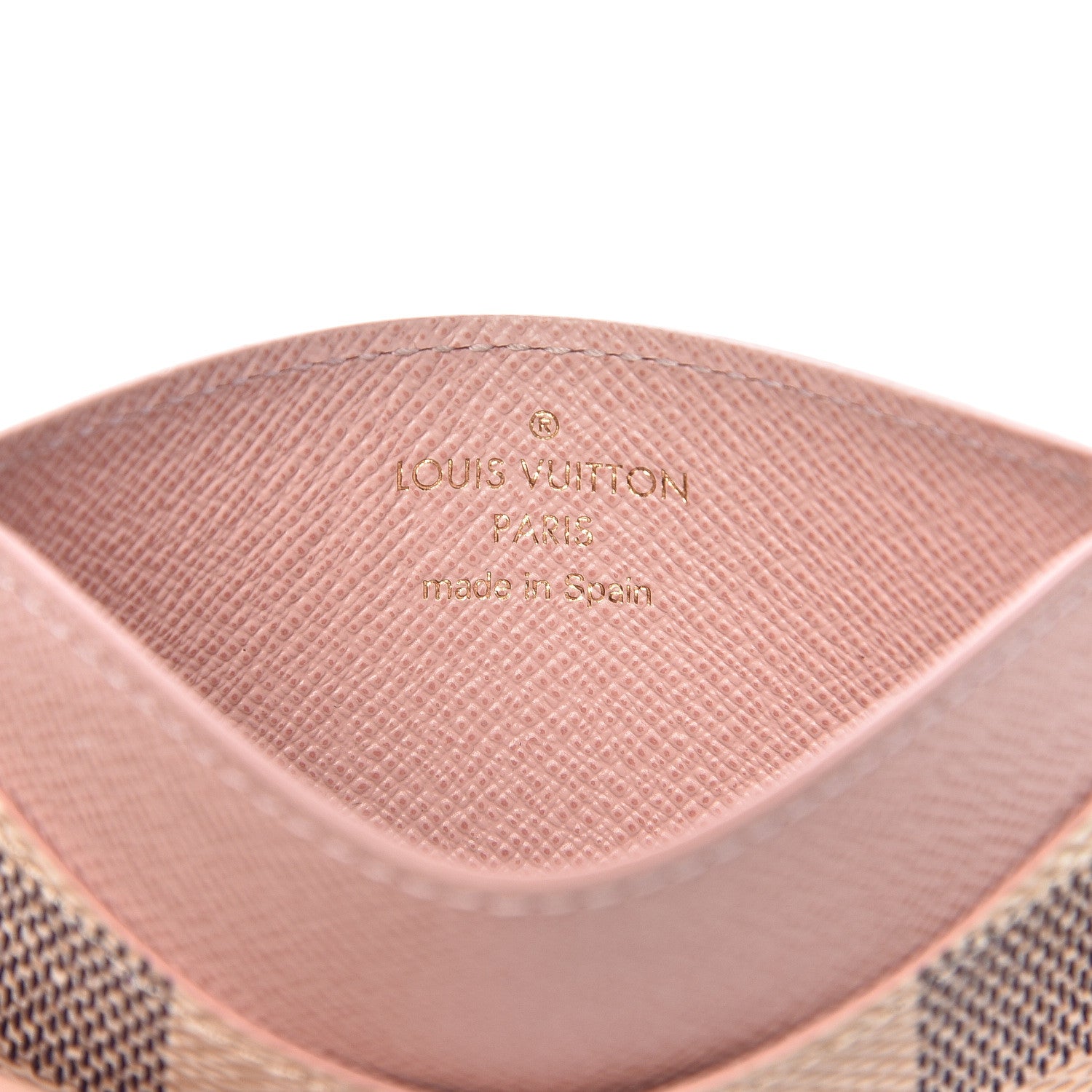 Louis Vuitton Damier Azur Daily Card Holder Rose Ballerine 6 of 8