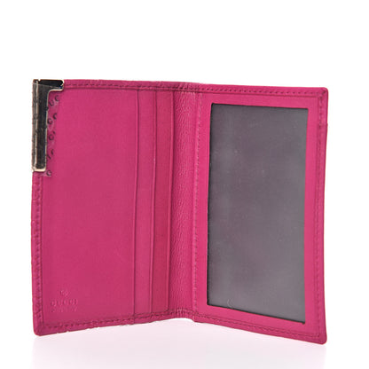 Gucci Microguccissima Train Pass Case Peonia Flower 5 of 8