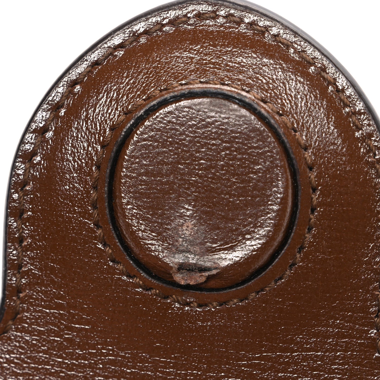 Gucci GG Supreme Monogram Mini Horsebit 1955 Crossbody Bag Beige Brown Sugar 10 of 10
