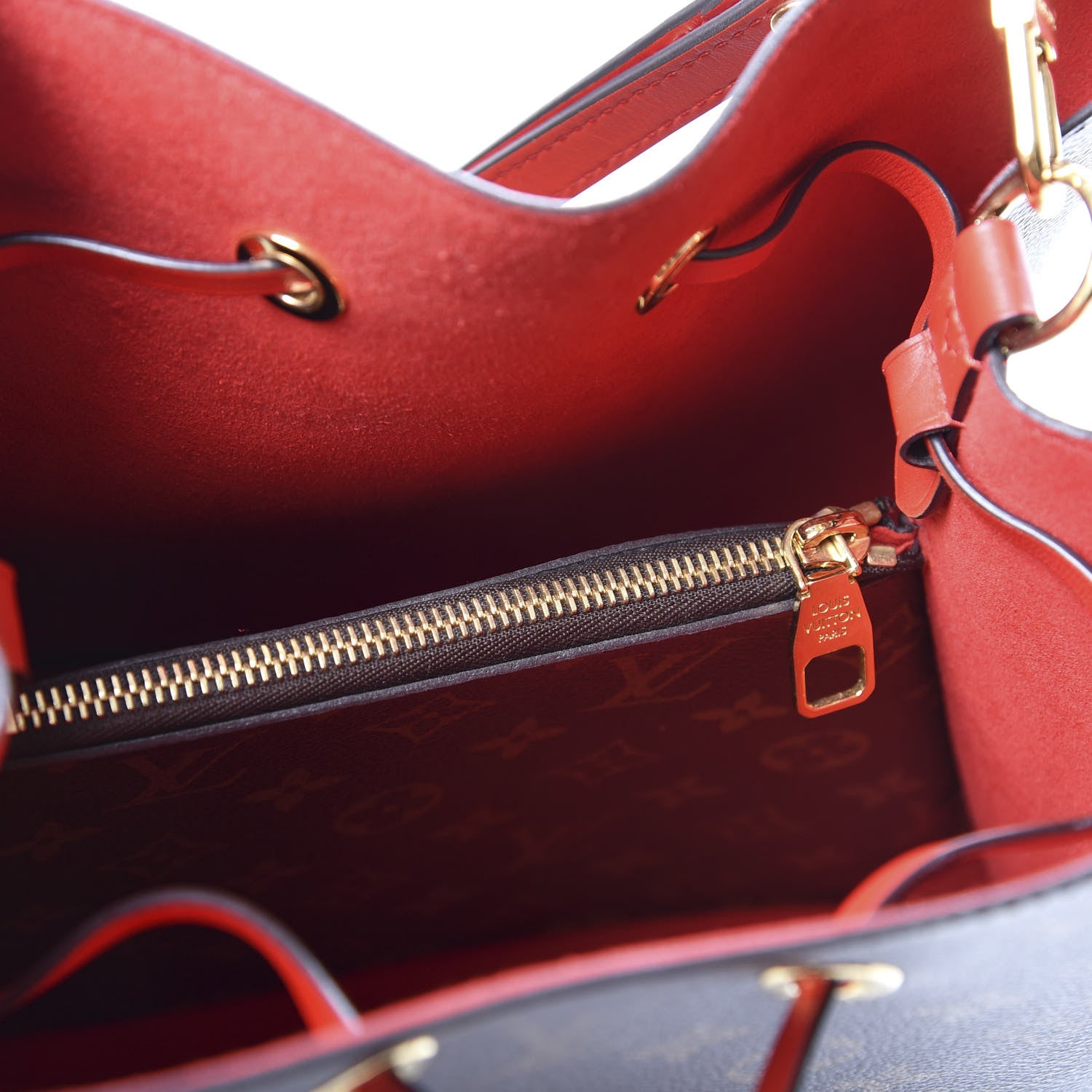 Louis Vuitton Monogram Neonoe MM Coquelicot 4 of 9
