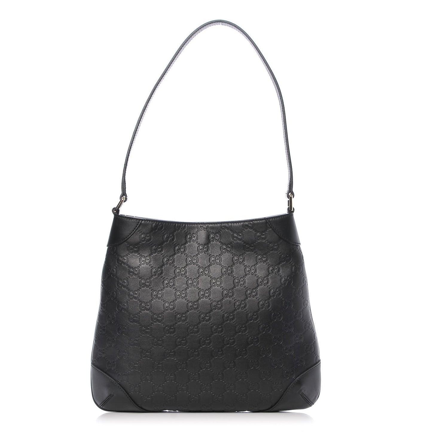 Guccissima Signature Shoulder Bag Black