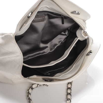 Chanel Caviar 31 CC Shoulder Bag White 5 of 10