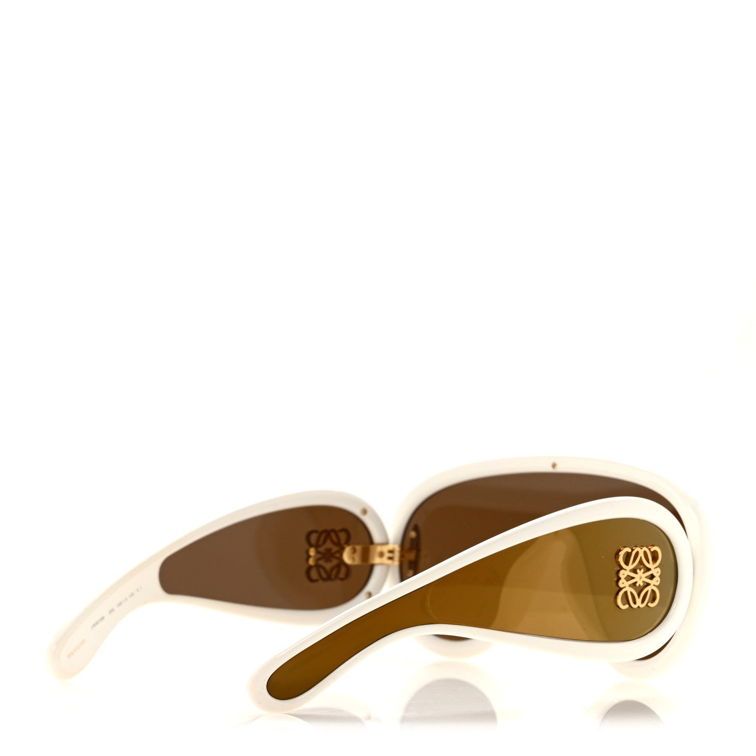 Loewe Acetate Anagram Wave Mask Sunglasses LW40108I Ivory 4 of 7